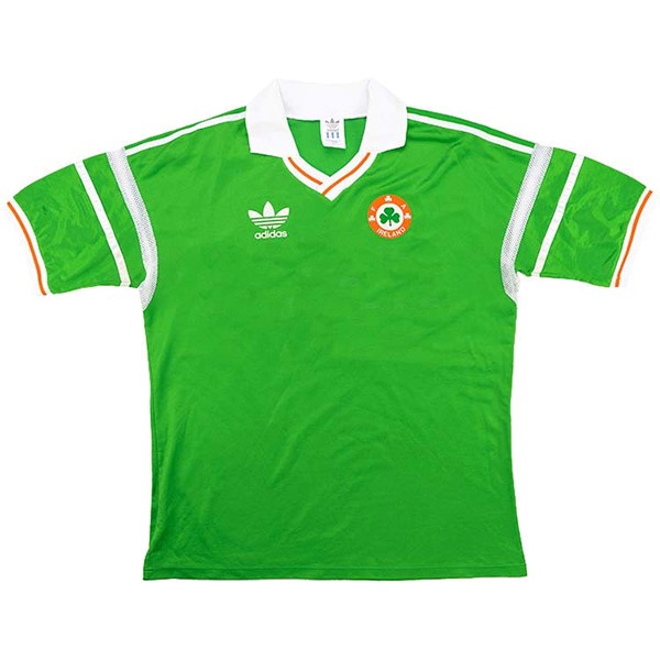 Camiseta Irlanda Replica Primera Ropa Retro 1988 1990 Verde